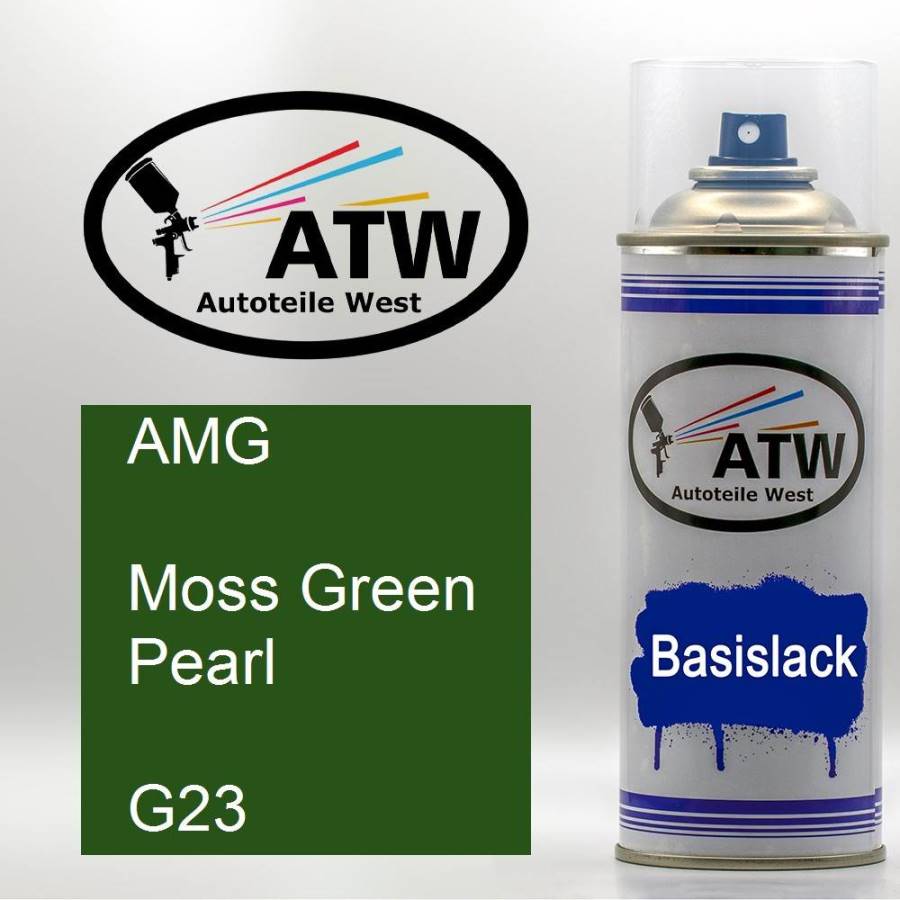 AMG, Moss Green Pearl, G23: 400ml Sprühdose, von ATW Autoteile West.